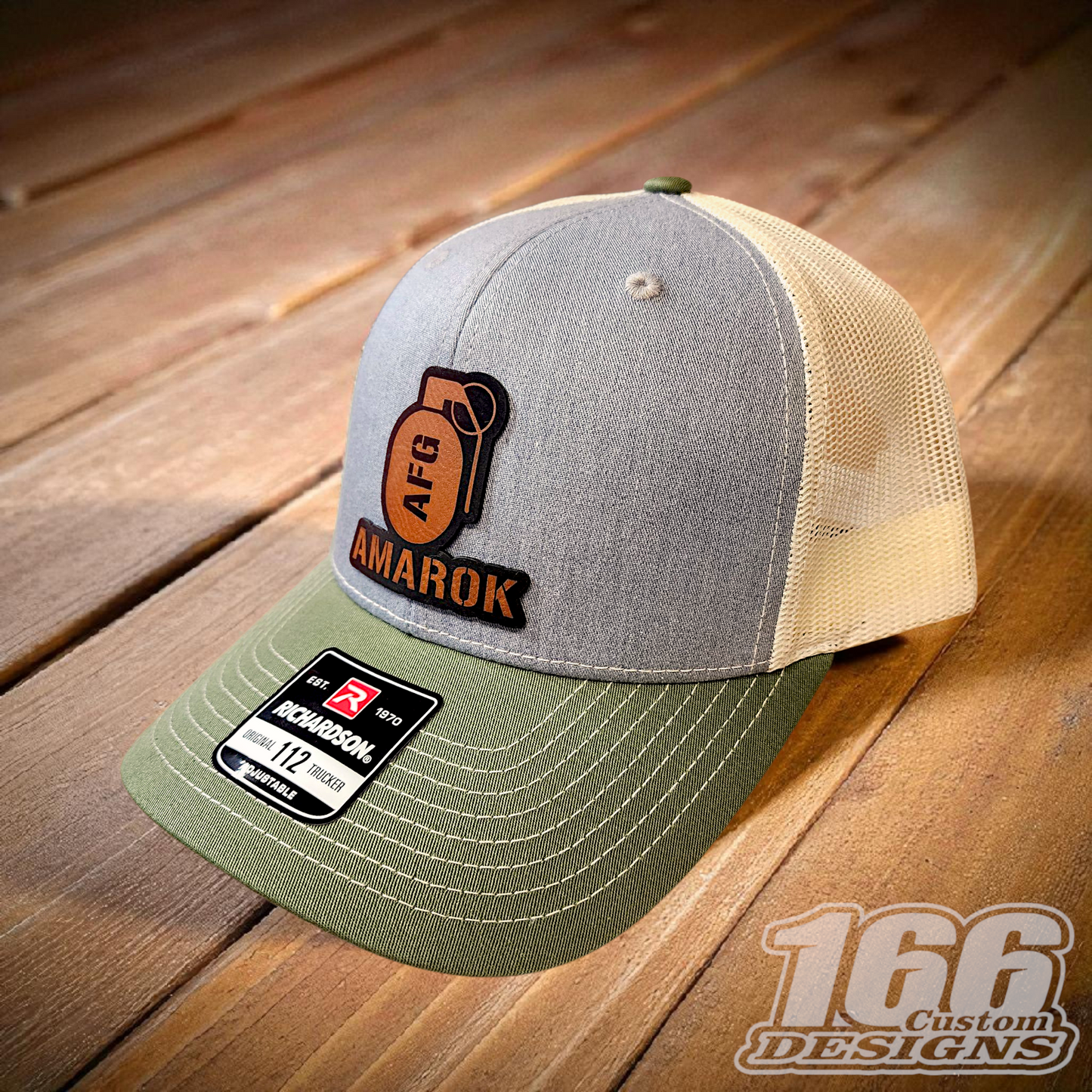 "Amarok" Leather Patch Hat